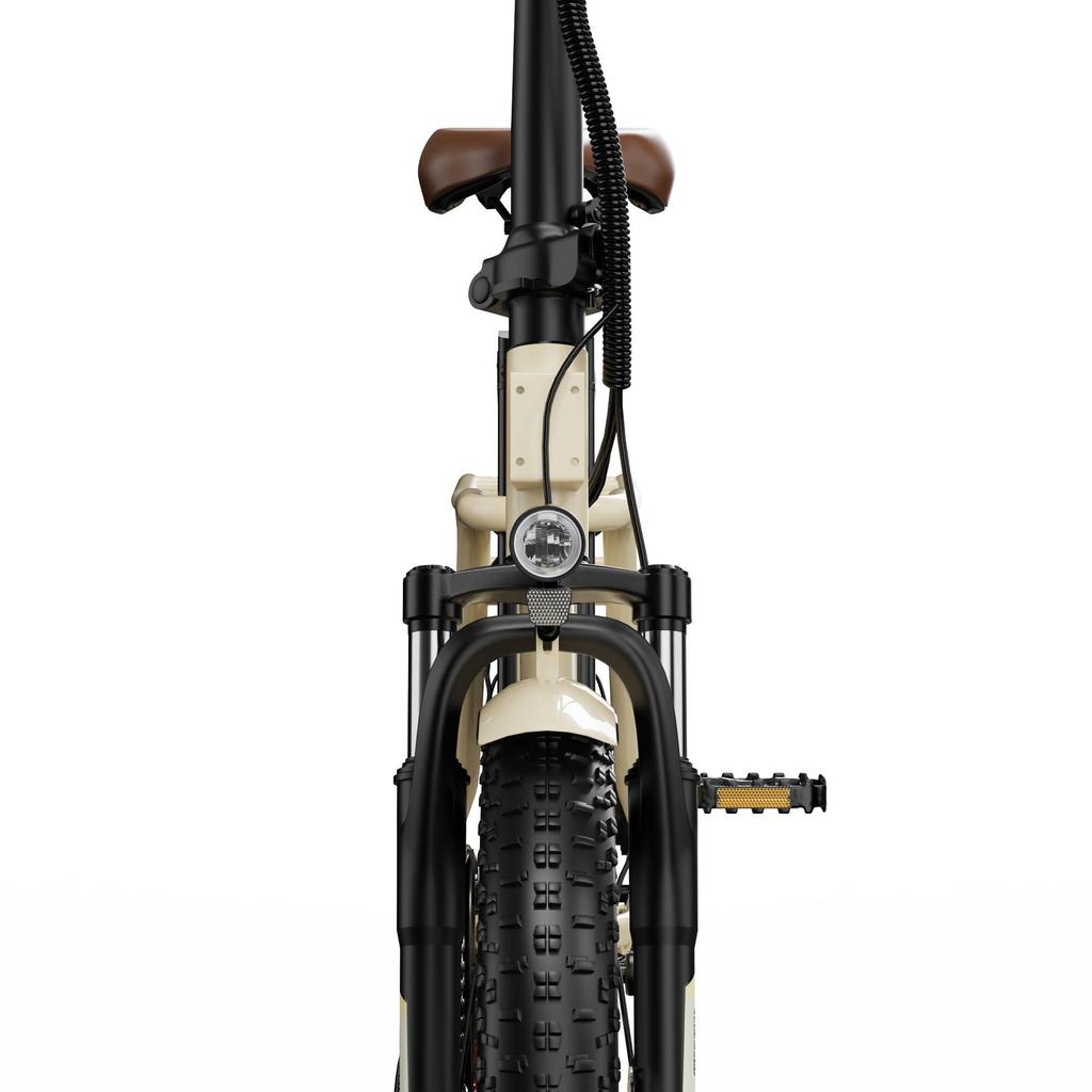 "ONESPORT OT16-2 Folding E-Bike - 250W Motor, 120km Range, 20" Tires, Shimano 7-Speed, IPX5 Waterproof, Compact Design"