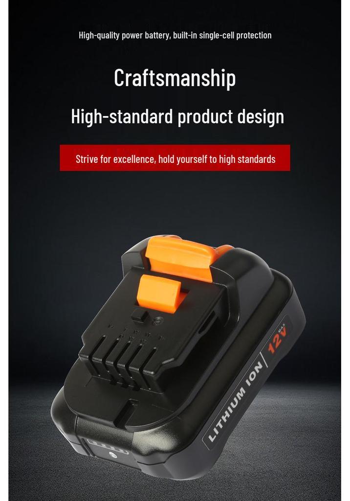 Dewalt 12V Battery Replacement for DCB120 & Wei Electric Hand Tools