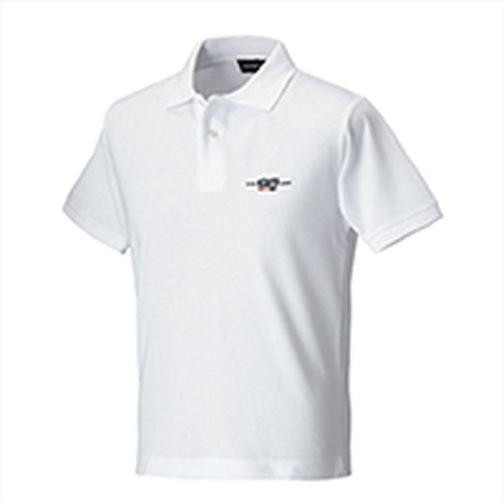 MUGEN Official Power Polo Shirt White - Men's Size M - Authentic Honda Tuning Apparel