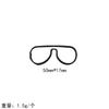 10pcs Colorful glasses, creative paper clips, paper clips, accessories, student office supplies, plastic wire, metal