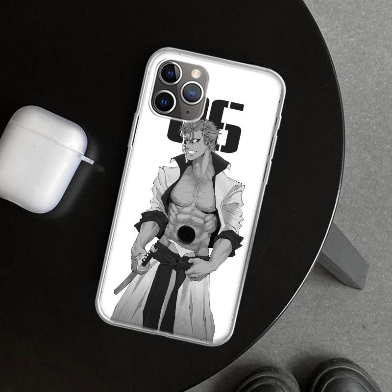 

Гримджоу 6 Bleach Чехол для телефона Cover для iPhone 11 12 13 Mini 14 15 Plus 16 Pro Max 17 Air 7 8 + SE Арт Индивидуальный Fundas 11 12 13 iPhone 16 Pro