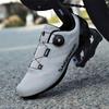 Unisex Lockloze Fietsschoenen met Enkele Draaiknop voor Race- en Mountainbiken