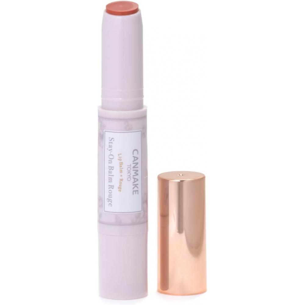 

Губная помада Canmake Stay On Balm Rouge 18 Brownish Mandarin, один предмет, 2,8 грамма (х 1)