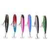 6pcs 9.5g 8cm Artificial Fishing Bait Set Wobbler Floating Bass Trolling Pencil Lure