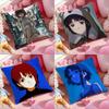 Anime Serial Experiments Lain Cushion Cover Pattern Printed Pillowcase for Living Room Sofa Cushion Cover & Bedroom Decor