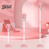 2-in-1 Bubble Machine with Music Light Adjustable Height 3-in-1 Outdoor Party Blower With Stakes for Weddings Birthdays Camping Rechargeable