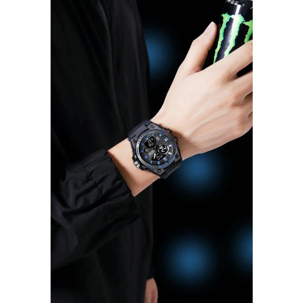 

Новый ретро-дизайн, минималистичные крутые спортивные мужские наручные электронные часы