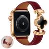 רצועת עור אמיתי לשעון Apple Watch סדרה 11 10 46 מ"מ 42 מ"מ 44 מ"מ 45 מ"מ צמיד מגנטי Correa Band לאישה IWatch Ultra 2028