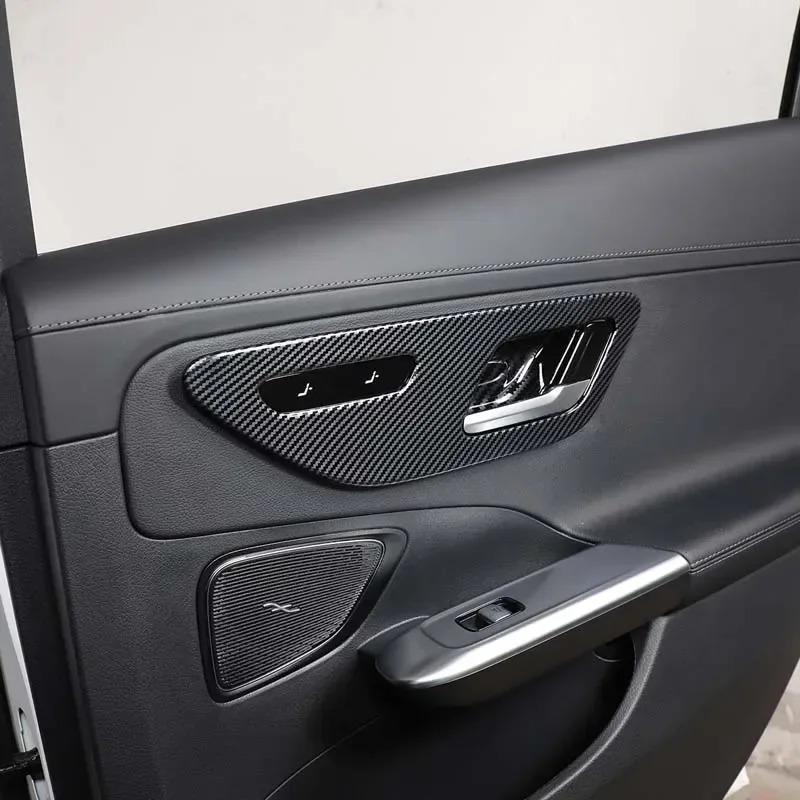 Per Mercedes Benz Classe C GLC W206 X254 -2026 ABS Fibra di Carbonio Pannello Interno Portiera Auto Copertura Rivestimento Accessori Interni