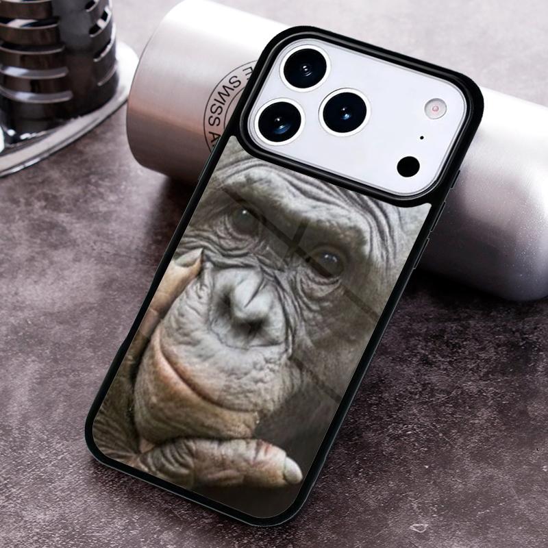 CUTE ORANGUTAN Monkey BABY 2 Phone Case For iPhone 17 16 15 14 13 12 11 Pro Max Plus 17Air Soft Silicone Cover