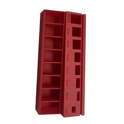 3D Printed M3 Bolt Sorter PLA Multiple Compartment Screw Sorter Organizers Lightweight Space-Saving Screw Sorting Tray