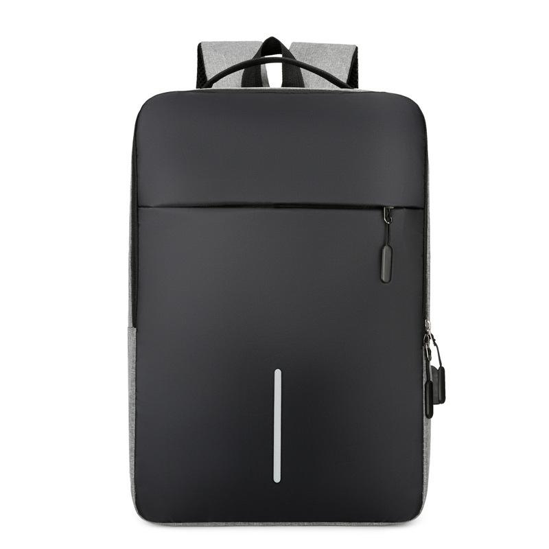 New Backpack Men's Large-capacity Business Multi-function USB Charging Backpack Men's Simple Schoolbag Trendy Brand