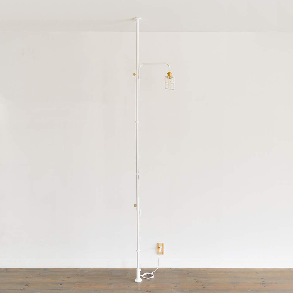 DRAW A LINE Lampshade, White, Size: 9.5cm W X 9.5cm D X 12cm H, DRAW A LINE (D-BWS-WH)