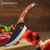 Hammer Forged 5Cr15MoV Stainless Steel Boning Knife Kitchen Knife Butcher Knife Kitchen Knife Fruit Peeler and Peeler Knife