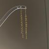 Exquisite Lightweight Luxury Tassel Earrings: Fashionable, Versatile & Sweet