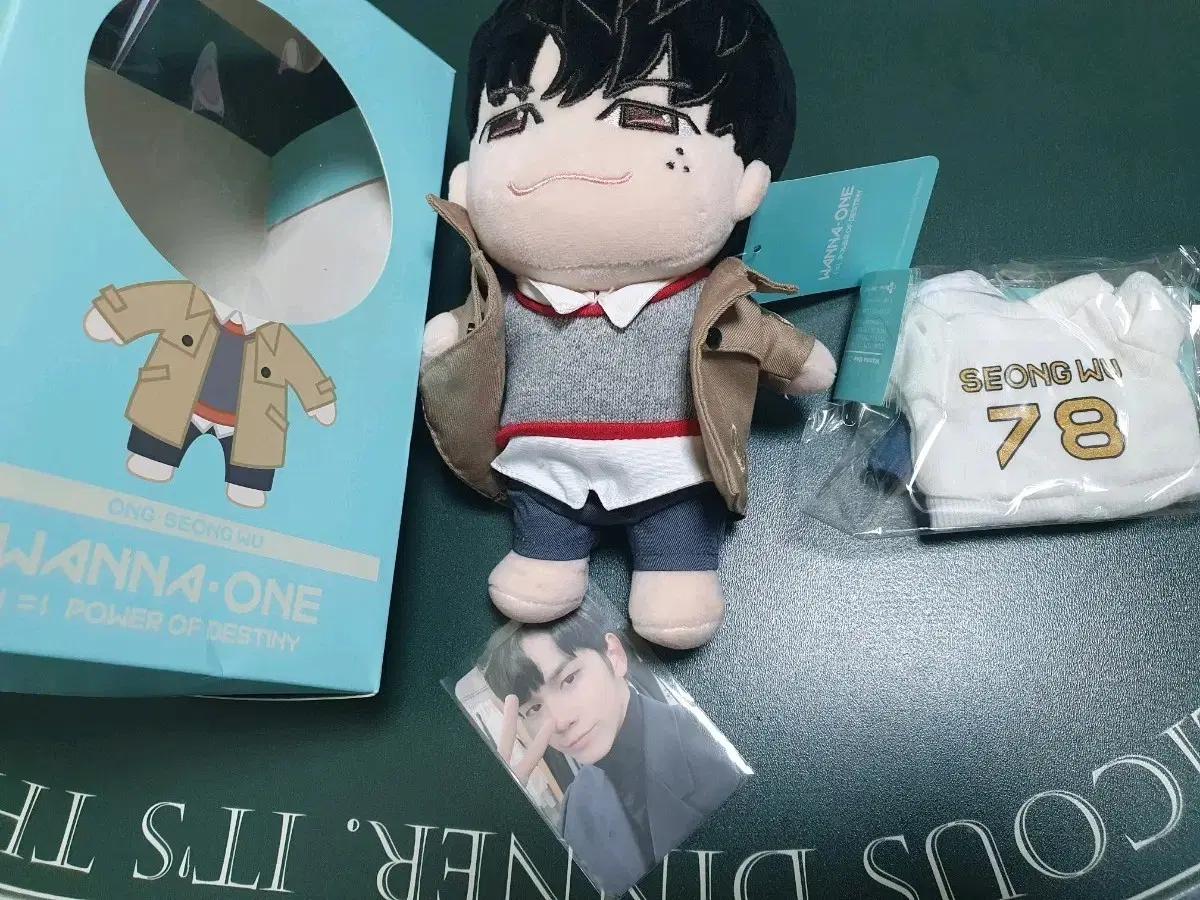 

Wanna One Ong Seongwoo Official Doll Merchandise Power of Destiny Album