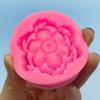 Silicone Lotus Shape Cake Mold Portable Non-stick DIY Home Fondant Chocolate Pudding Baking Mould Molding Tool