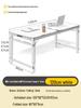 Adjustable Height Aluminum Folding Picnic Table & Chairs Set for Outdoor Camping & BBQ