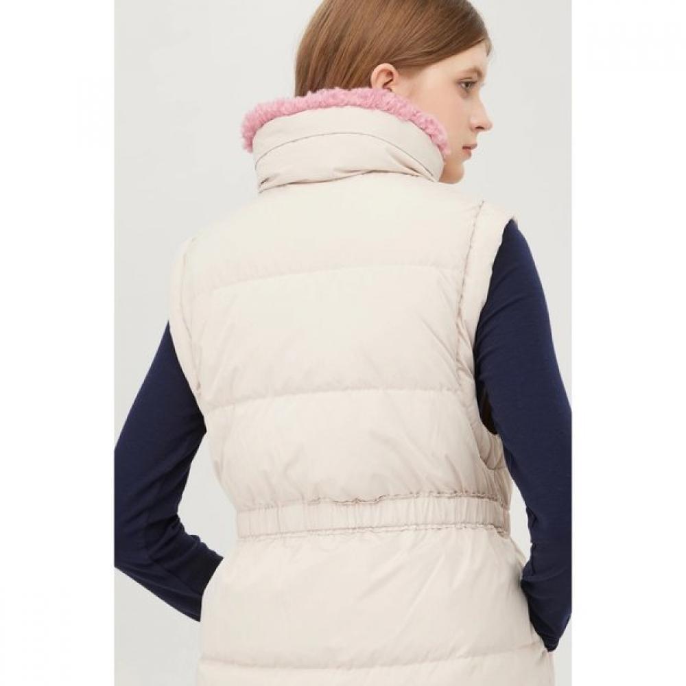 Benetton Color Fur Duck Down Vest Bapde4561