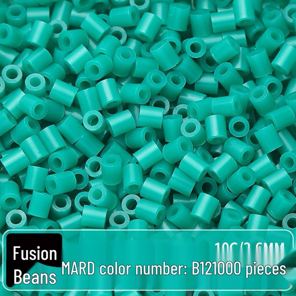 Confezione di Ricarica Perline Termofusibili da 264 Colori - 1000 Perline, 2,6 MM, Materiali per Puzzle 3D Fai da Te