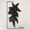 DIY 3D Flower Applique Rhinestone Lace Sewing Accessories New Sew On Patches  Clothing Decoration
