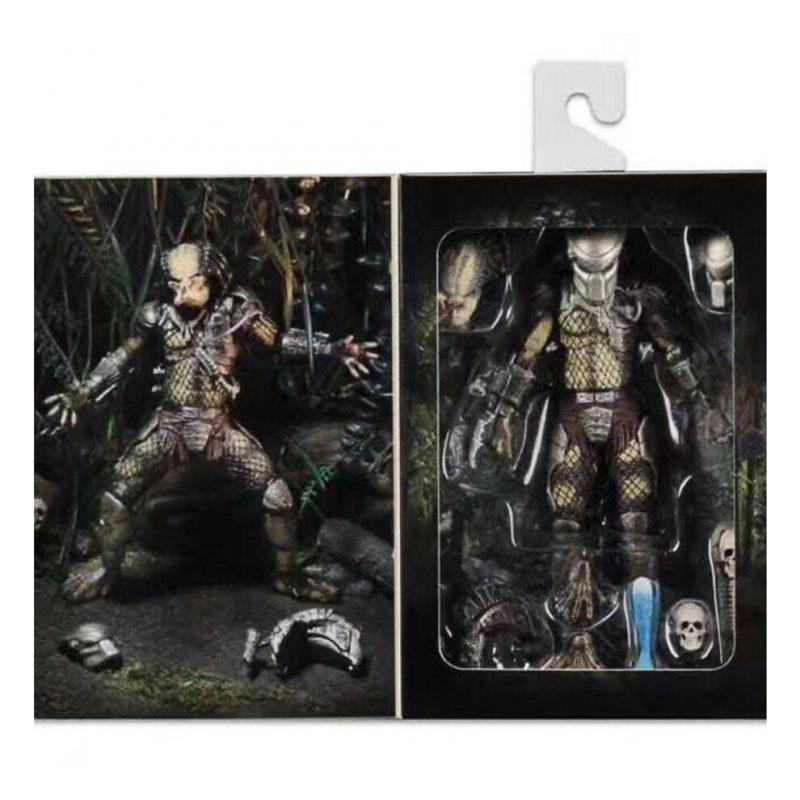 NECA Action Figure Jungle Hunter Predator Ultimate Deluxe Model Toys 7"