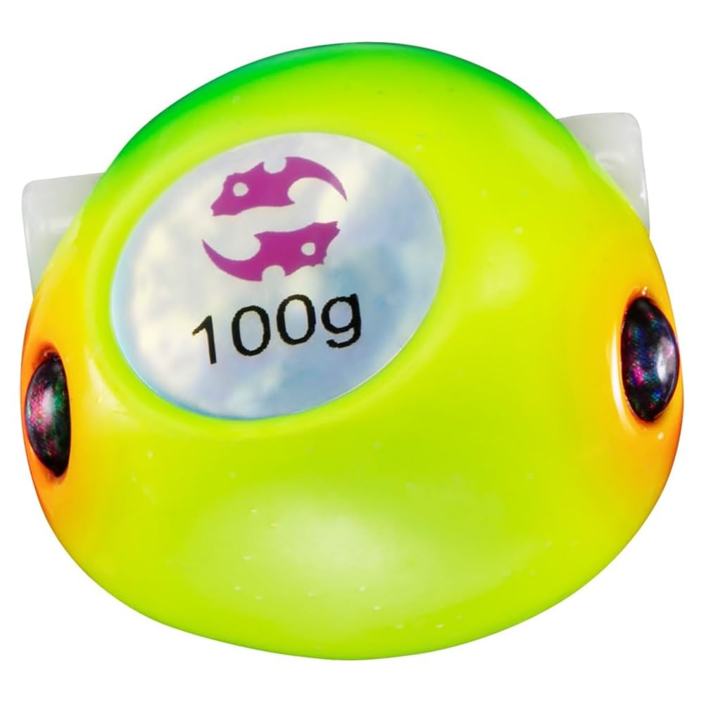 Daiwa Koya Bay Rubber Free Beta TG Head 100g Fishing Lure Chartreuse