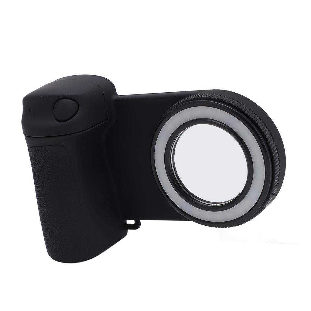 Smartphone-Kameragriff mit Fernauslöser, Selfie-Fülllicht, Magnetische Kamerabuchse mit 1/4\" Schraubloch, Kamera-Auslöser-Buchse für