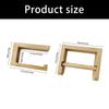 Wooden Tissue Roll Stand For Bathroom Office Durable Bamboos Construction Easy Holds 6Kg Stress Freely