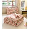 Cute Cartoon Printed Thin Quilt Kids Students Summer Double Yarn Soybean Air Conditioning Comforter Lightweight Cooling Blankets