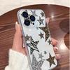 iPhone 14/15/16/17 Pro Max Colorful Star Drop-Proof Transparent Case