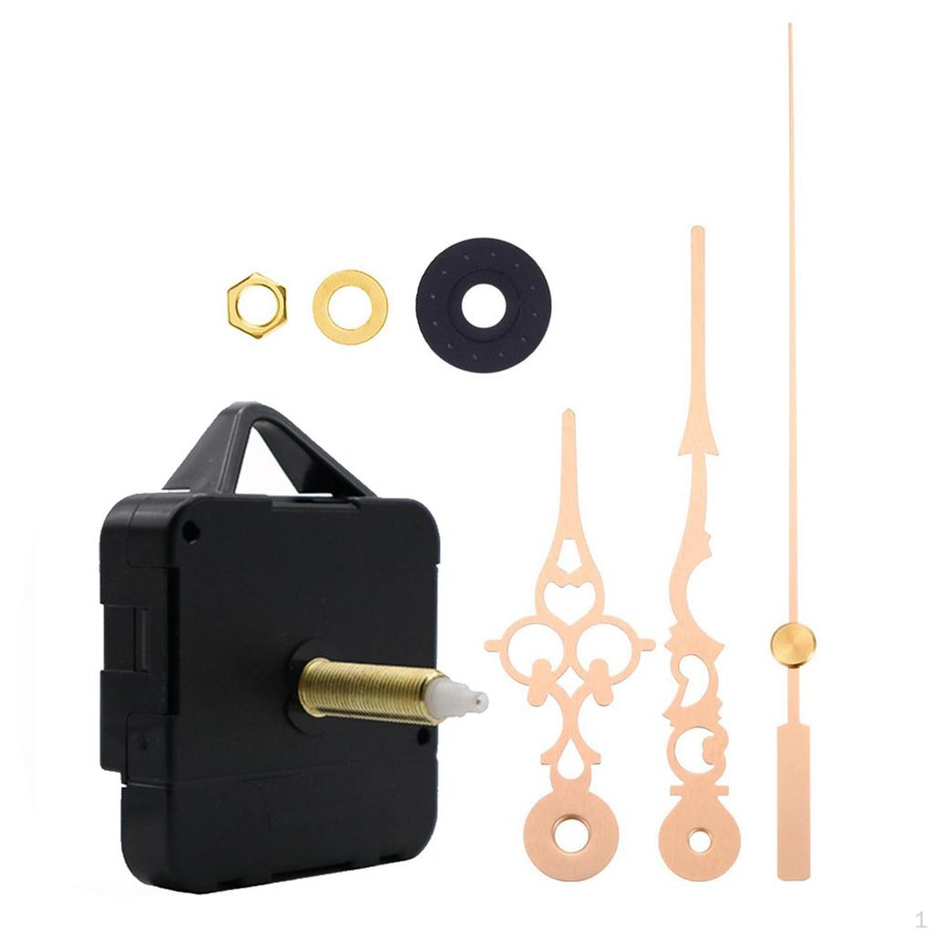 DIY Wall Clock Movement Mechanism Battery Operated Silent Sweep for Clocks Marble