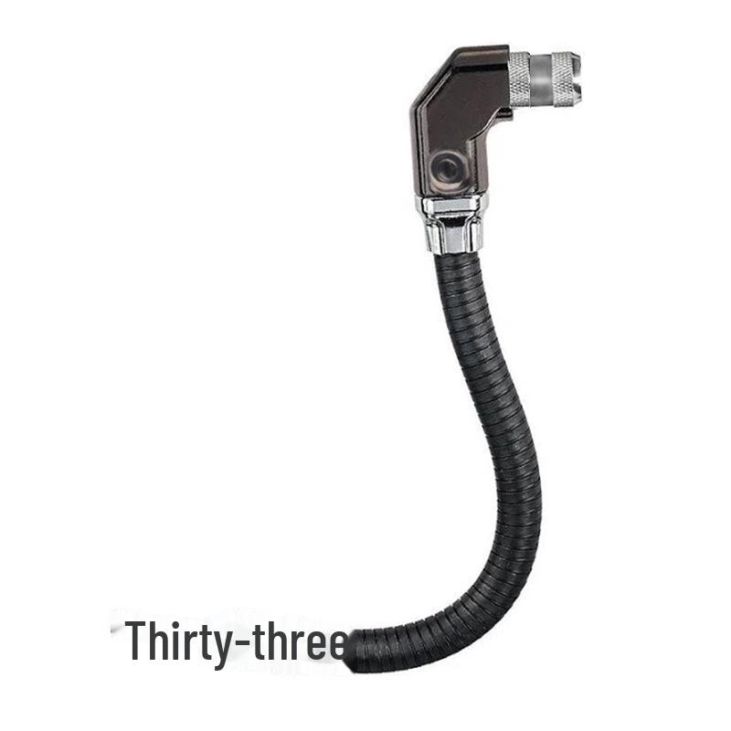 Adjustable 90-Degree Right Angle Electric Drill with Three-Jaw Chuck for Narrow Space Drilling