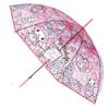 My Melody Stained Glass Long Cute Umbrella, Umbrella, 55cm, One-Touch, Sanrio, Pink,