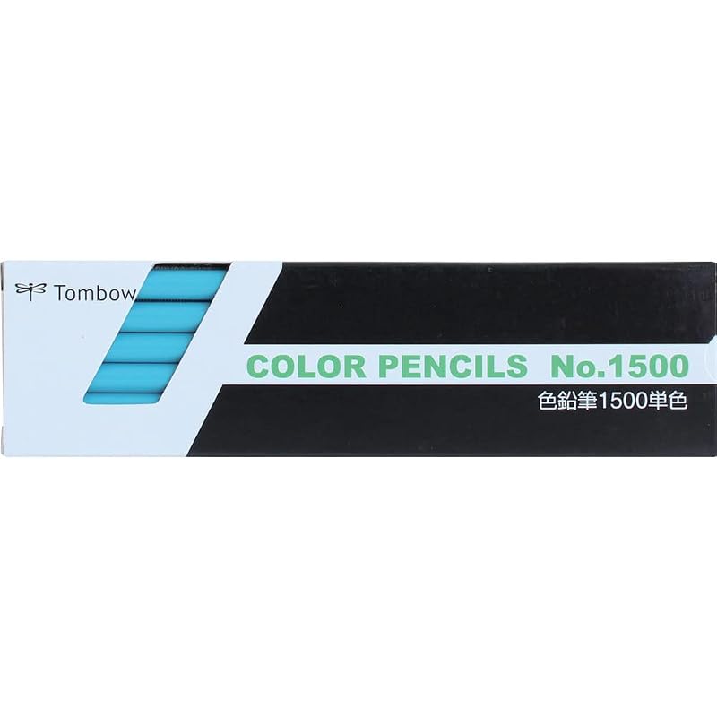 Цветные карандаши Tombow 1500 Одиночный цвет Светло-голубой 1 дюжина 1500-13