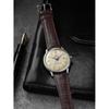 Orient Bambino RN-AC0033Y Pánské automatické mechanické hodinky, slonovinový ciferník, kožený řemínek