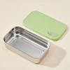 Single/Double Compartment Sealed Salad Container Silicone Seal Travel Food Tray  Picnic