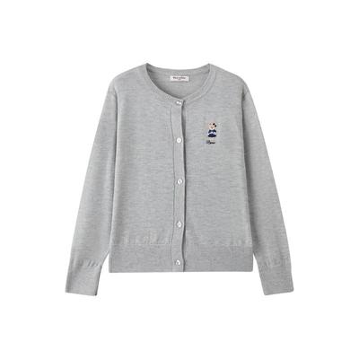 PawinPaw Mädchen Cartoon Bär Strickjacke