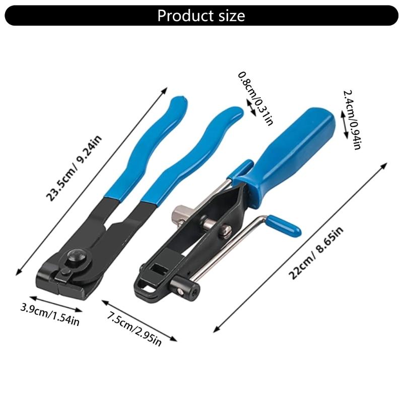 Sturdy CV Joint Boot Clamp Pliers Set Universal Car Repair Tool for Efficient Car Hose and Bushing Installations