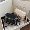 High-end small bag women's new trendy versatile shoulder messenger bag fashion niche small square bag