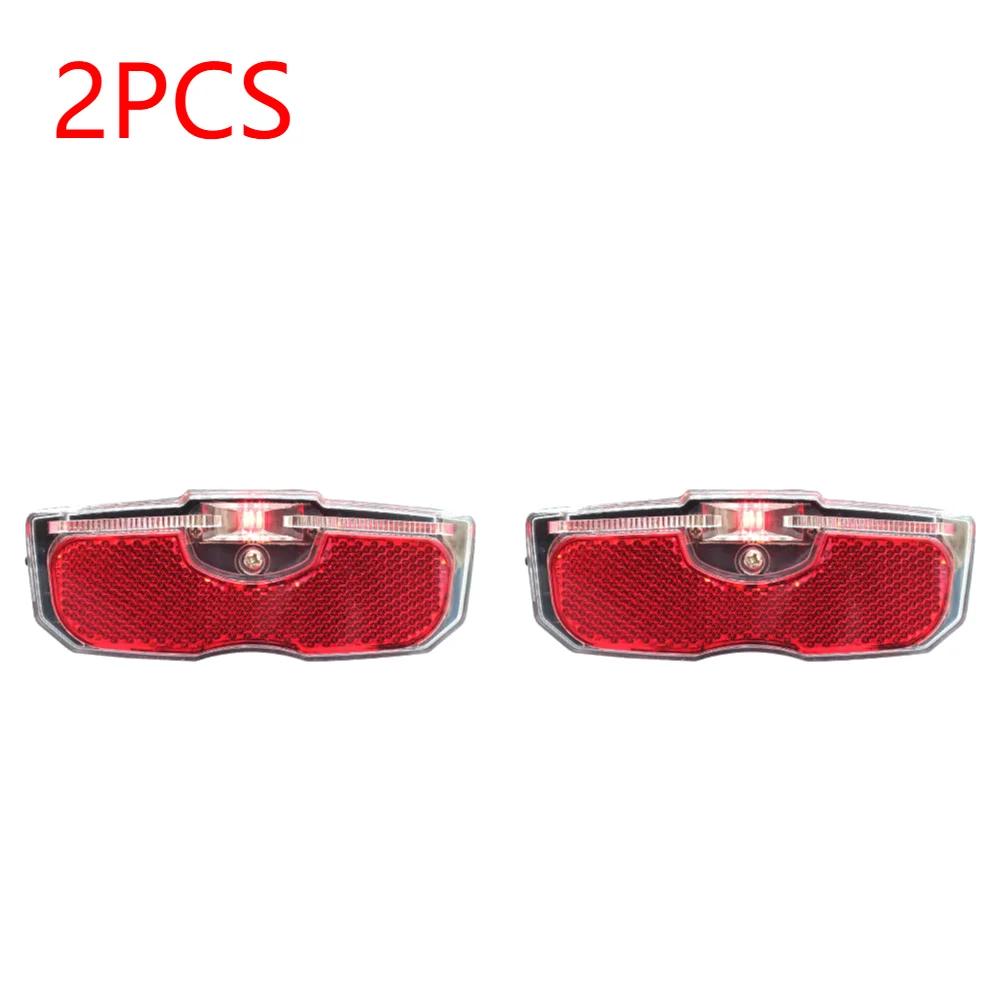 MTB Bike Luggage Rack Light Waterproof Bicycle Rear Seat Reflective Taillight