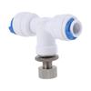 Pipe Fittings Reverse Osmosis 1/4" Hose RO Water Adjust for Valve Regulator