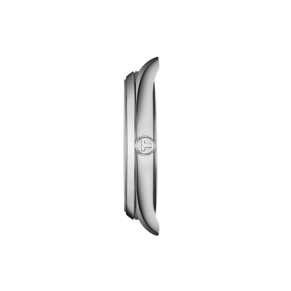 Tissot Lederarmband Weißes Zifferblatt Herren Modeuhr T150.410.16.011.00