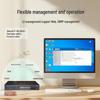 8-Port 100M Ethernet PoE Managed Switch for Network Security Monitoring