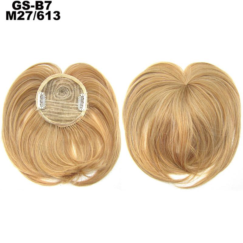 Hair Bangs Blunt-Bang Clip On Hair Extension False Fringe Women's Hairpieces