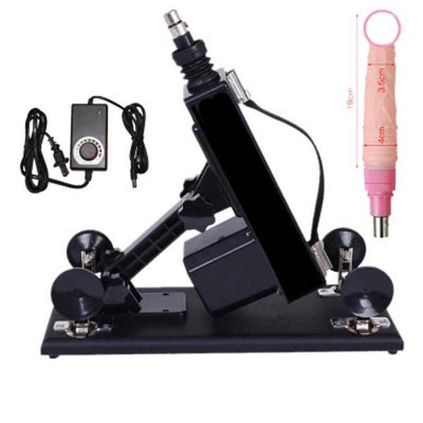 Popular Gay Masturbation Gun A6 Automatic Rear Court Thrusting Telescopic Gun Machine Male and Female Masturbators Adult Product