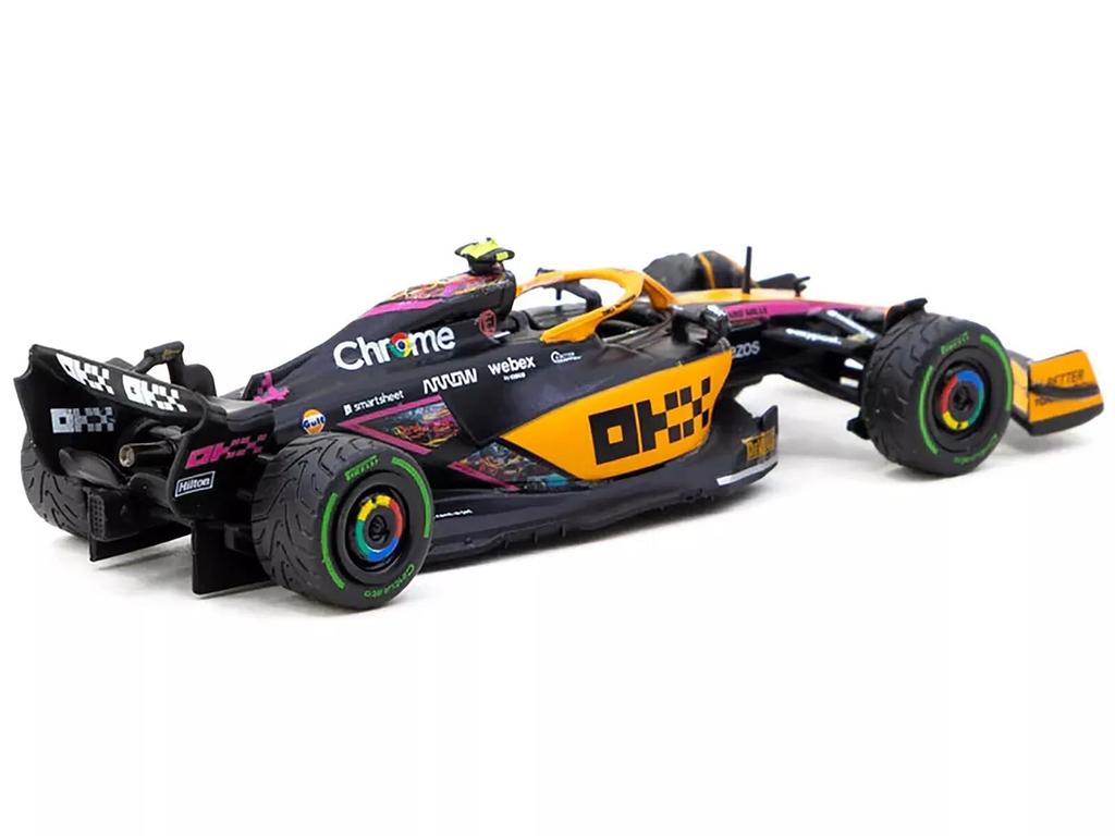 Tarmac Works McLaren Lando Norris Japonská GP 2022 IXO x Tarmac Lando Norris MiJo Limited 1/64 MCL36#4 [Položka]