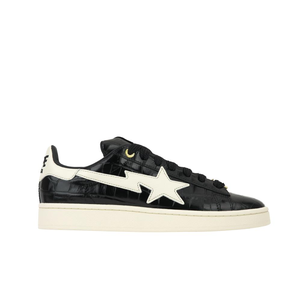 BAPE x adidas Campus Anni 2000 Mondiali Sneakers Unisex Nero Core-Black Bianco Sporco KJ8851