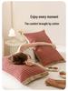 Class A Pure Cotton Quilted Pillowcase Set - Thick, All-Cotton Buttoned Covers (48x74 cm)