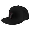 Fashion classic video game  bit Flat Brim Sun Hat  Denim Dad Hat Summer Women Cap